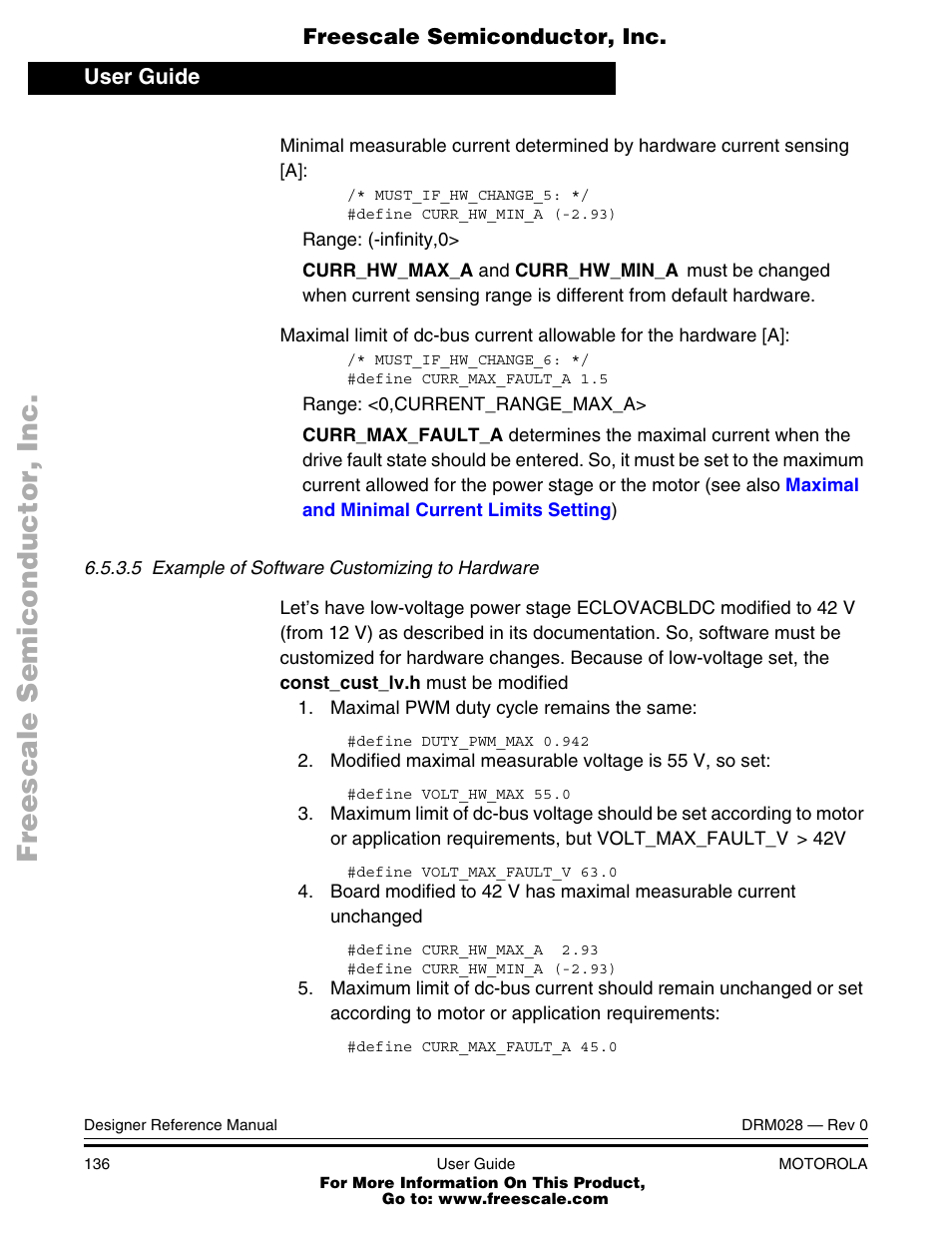 Motorola M68HC08 User Manual | Page 136 / 168