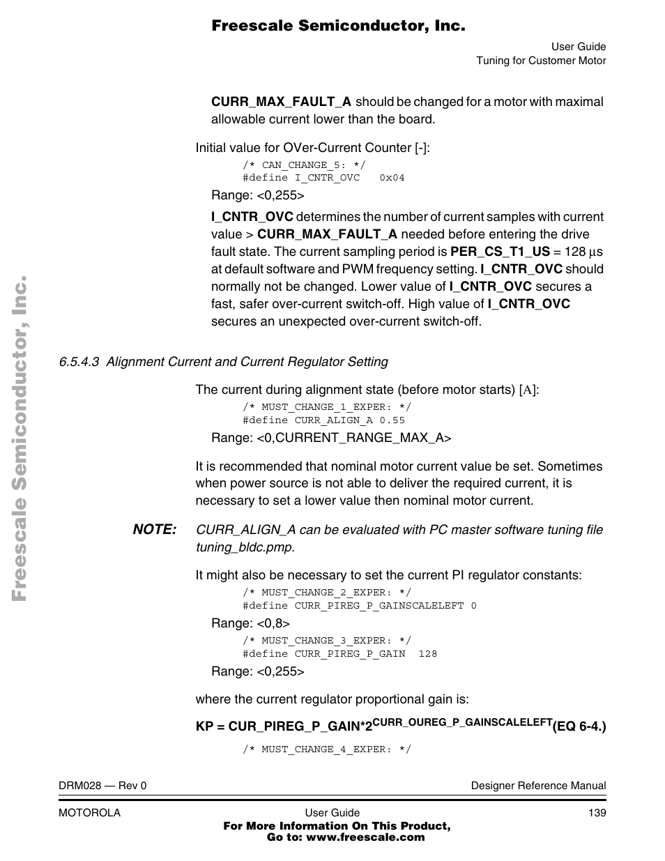 Motorola M68HC08 User Manual | Page 139 / 168