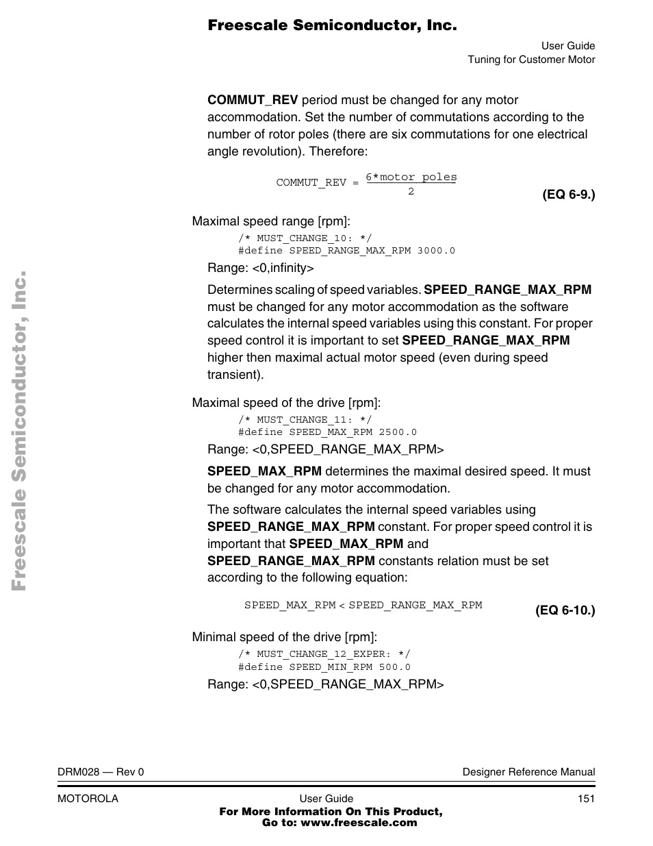 Motorola M68HC08 User Manual | Page 151 / 168