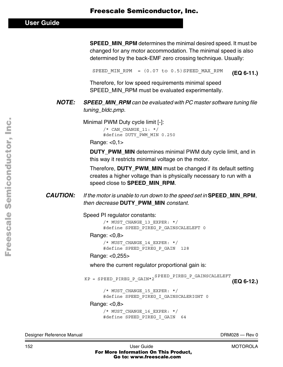 Motorola M68HC08 User Manual | Page 152 / 168