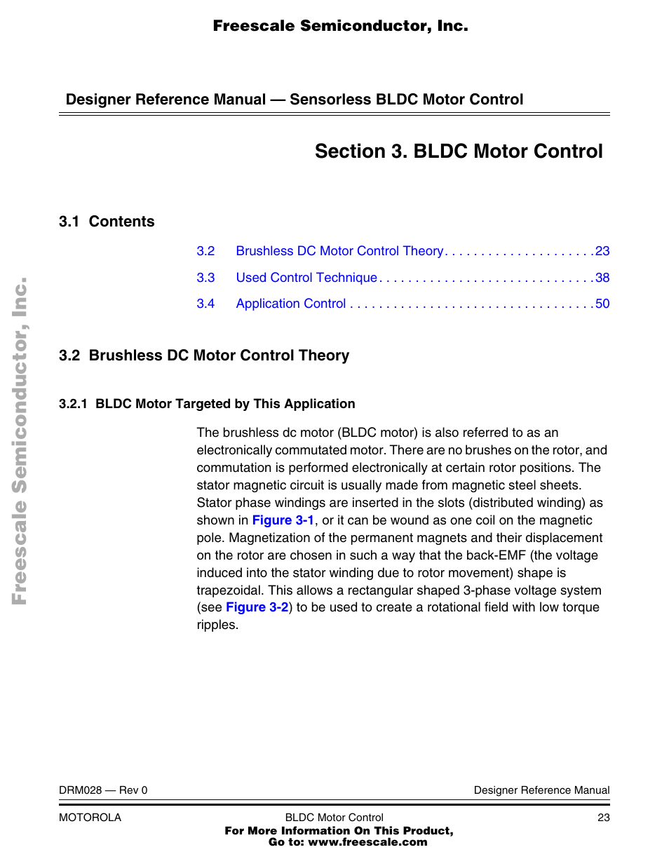 Motorola M68HC08 User Manual | Page 23 / 168