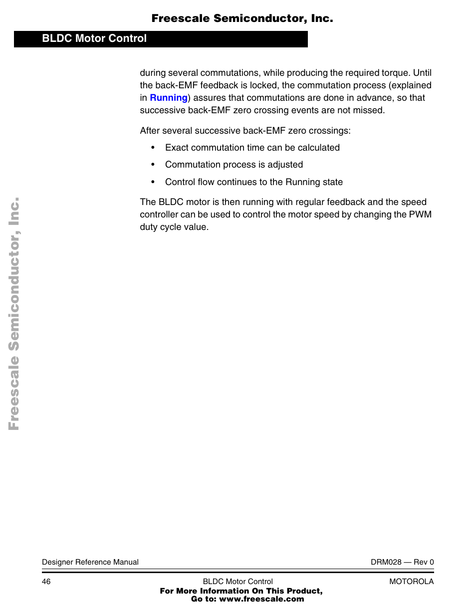 Motorola M68HC08 User Manual | Page 46 / 168