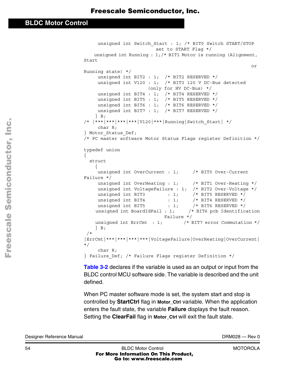 Motorola M68HC08 User Manual | Page 54 / 168