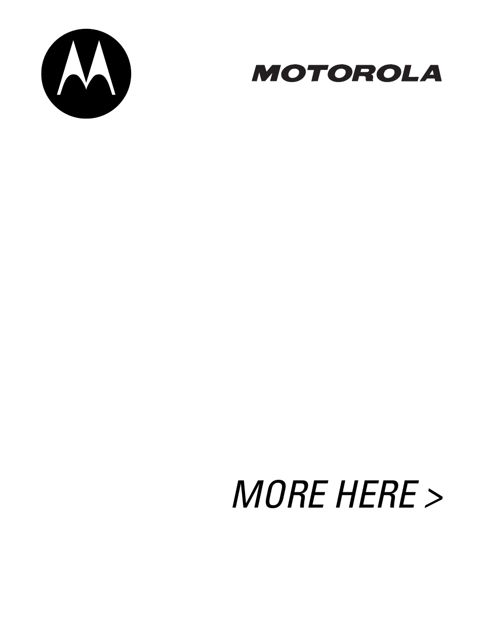 Motorola C341a User Manual | 32 pages