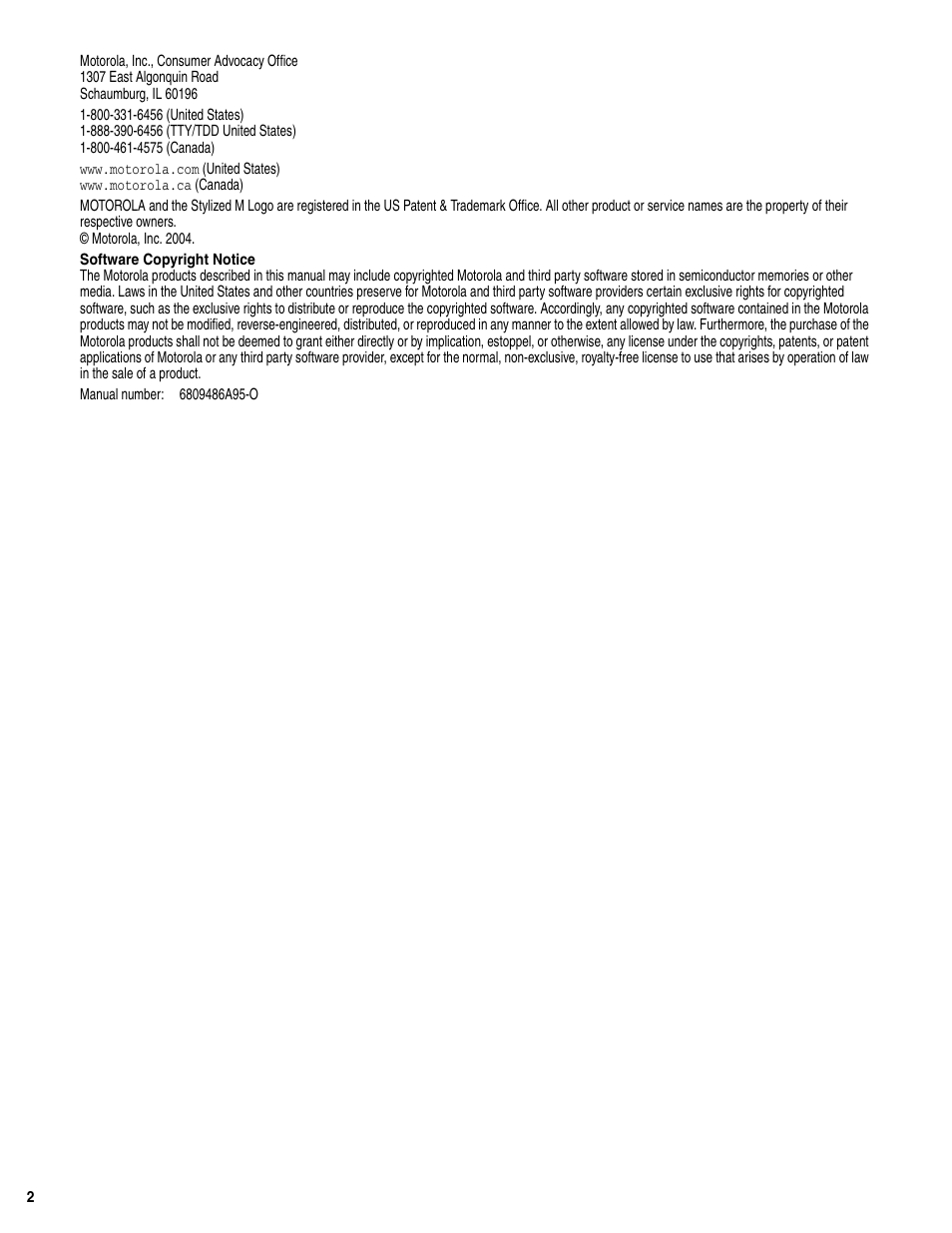 Motorola C341a User Manual | Page 4 / 32