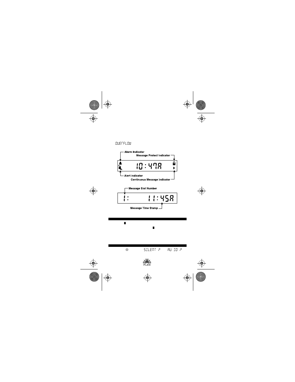 Motorola BRAVO FLX pager User Manual | Page 6 / 16