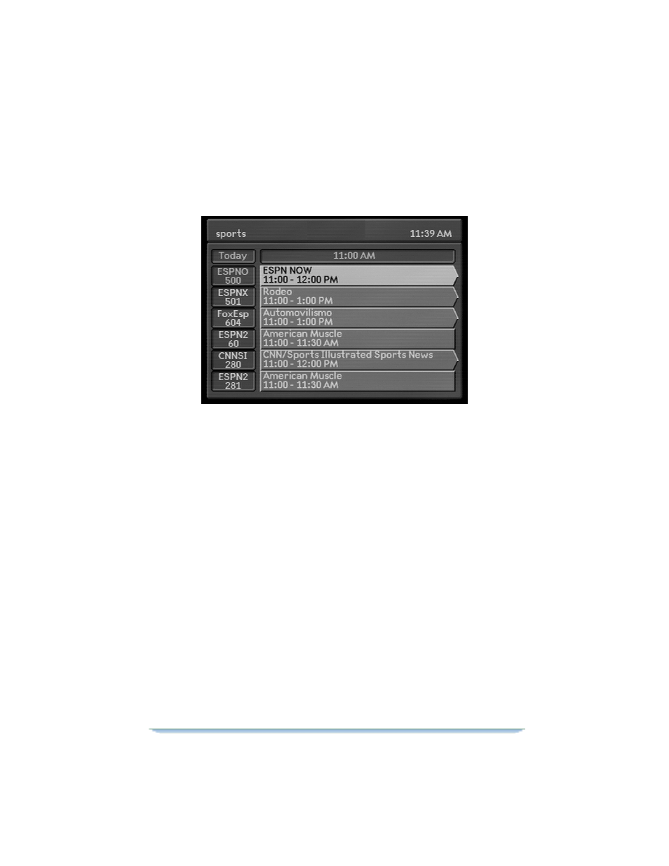 How to view the guide by interests, Detailed program information, Setting a timer for a future program | Motorola DSR470 User Manual | Page 51 / 88