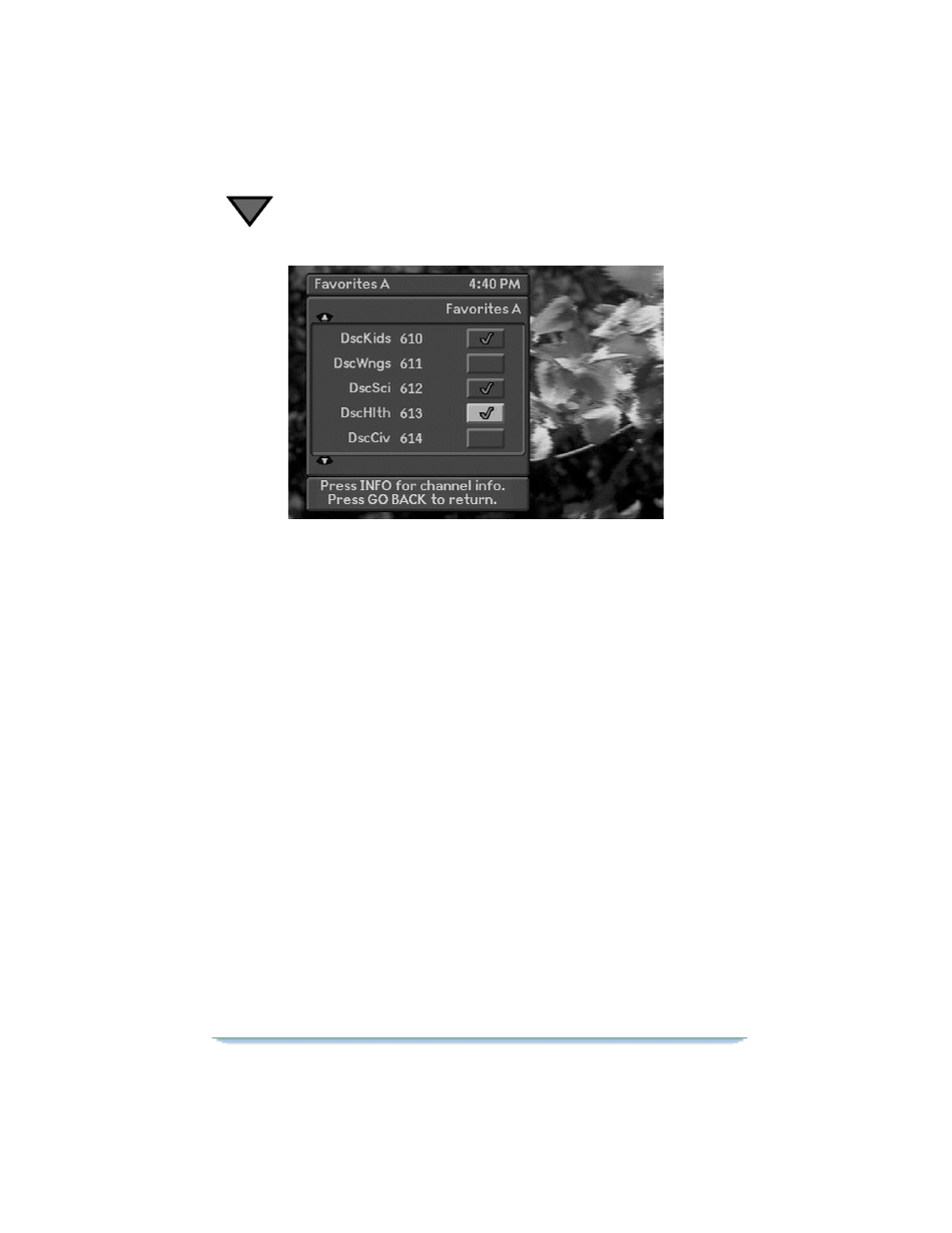 Setting parental controls & passwords, How to display the parental control menu | Motorola DSR470 User Manual | Page 66 / 88