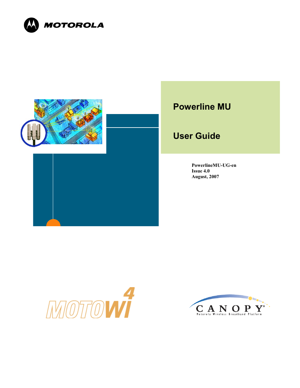 Motorola Canopy Powerline MU User Manual | 112 pages
