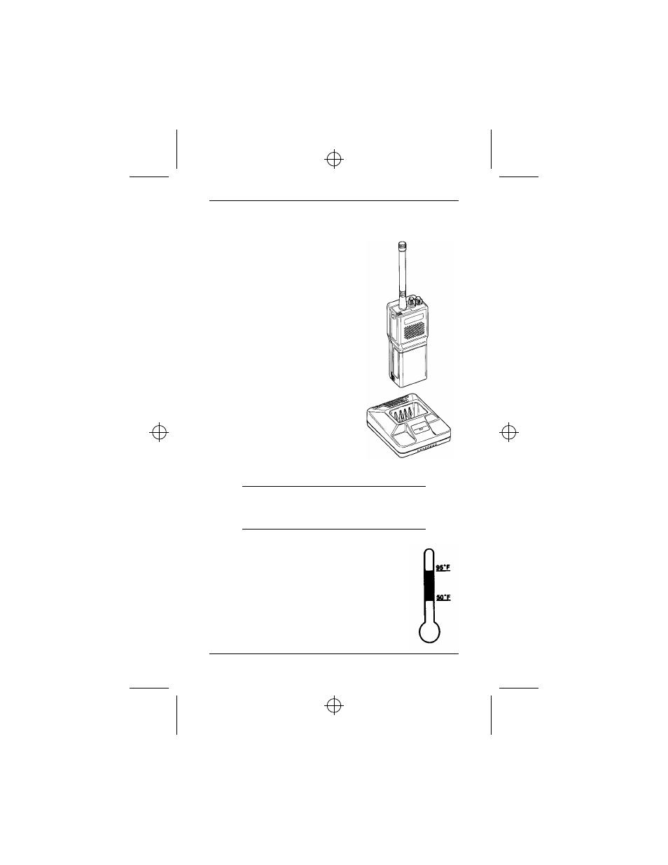 Battery information | Motorola radius P110 User Manual | Page 24 / 37