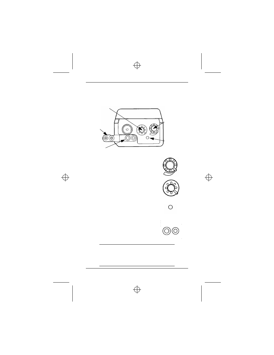 Controls, switches, indicators, and connectors | Motorola radius P110 User Manual | Page 6 / 37