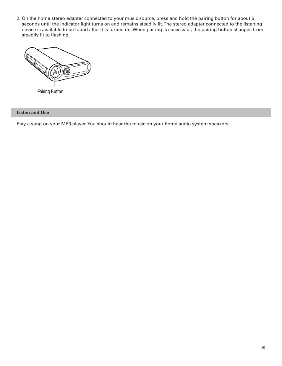 Motorola BLUETOOTH STEREO HEADPHONES User Manual | Page 15 / 36