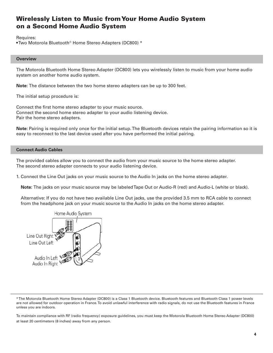 Motorola BLUETOOTH STEREO HEADPHONES User Manual | Page 4 / 36