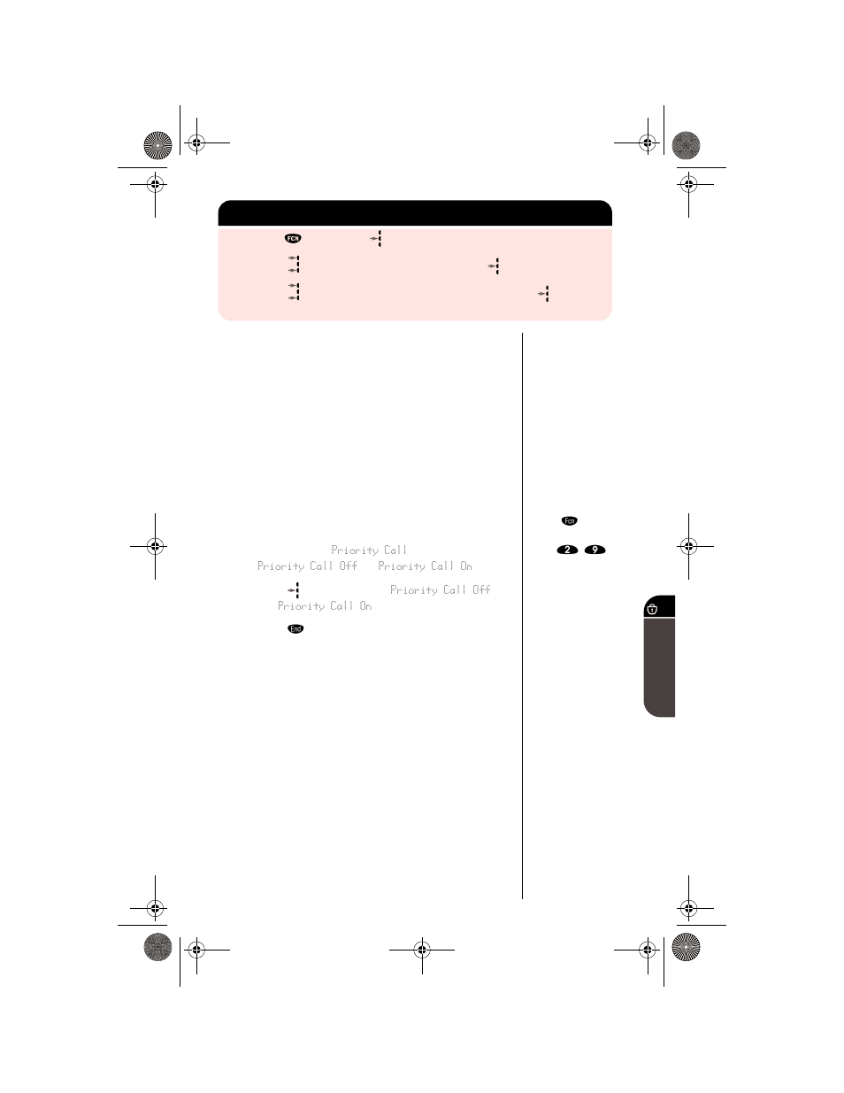 Activating priority dialing | Motorola digital cellular phone User Manual | Page 67 / 95
