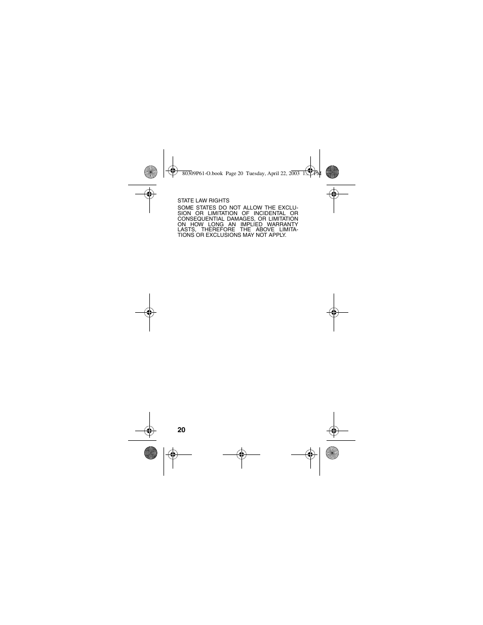 Motorola LS355 User Manual | Page 20 / 24