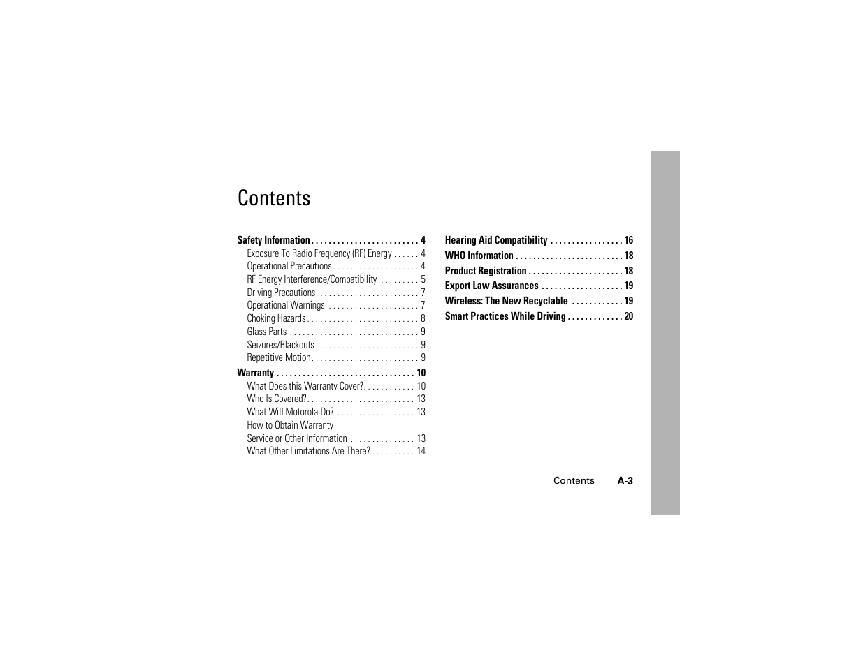 Motorola C261 TracFone User Manual | Page 59 / 78