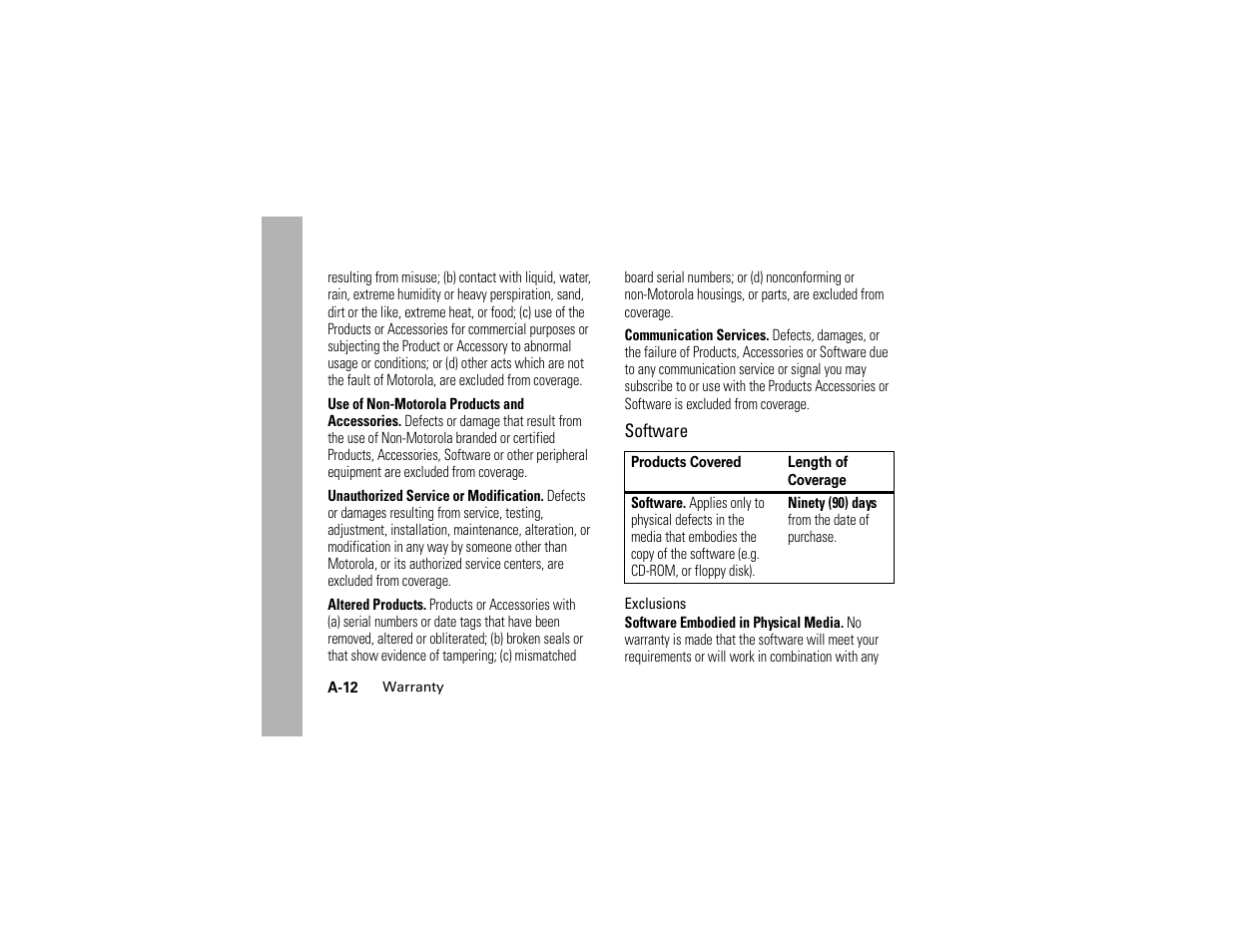 Motorola C261 TracFone User Manual | Page 68 / 78