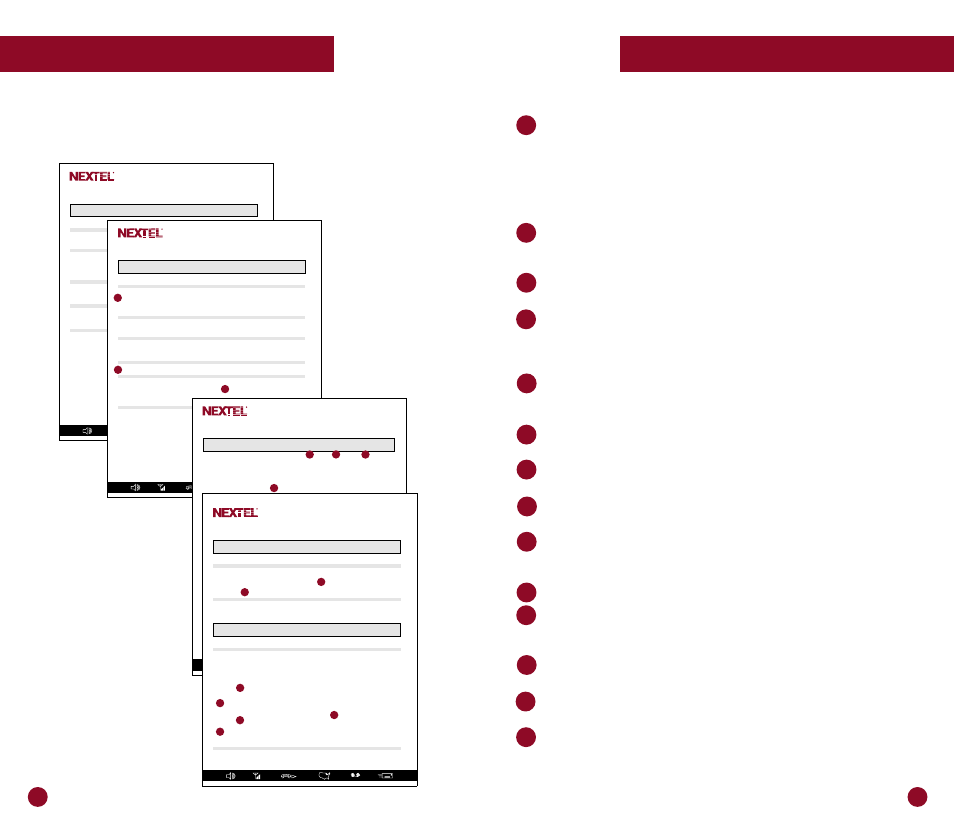 Useful information, Account and services summaries | Motorola i390 User Manual | Page 17 / 20