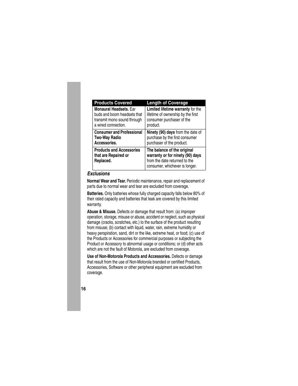 Motorola C650 User Manual | Page 112 / 124