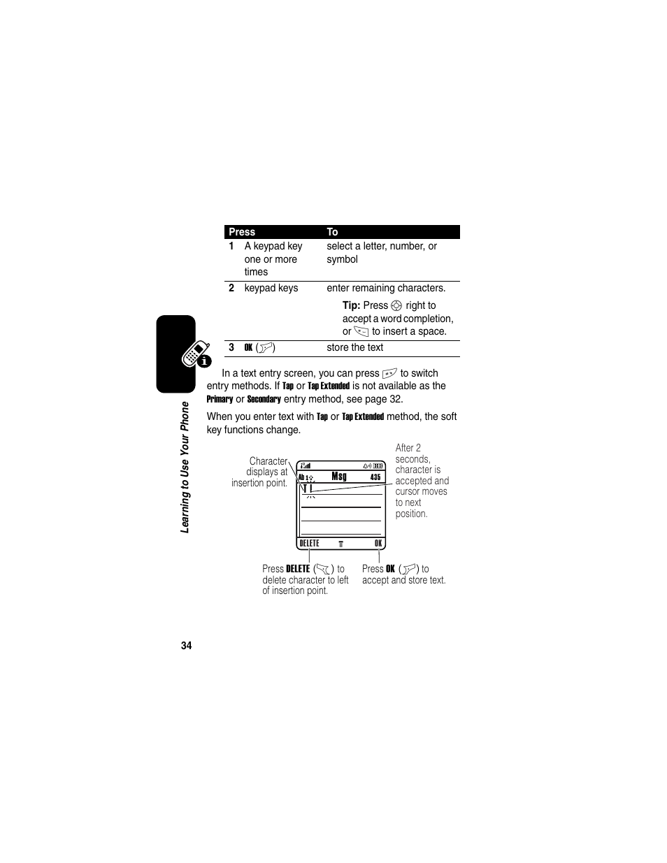 Motorola C650 User Manual | Page 36 / 124