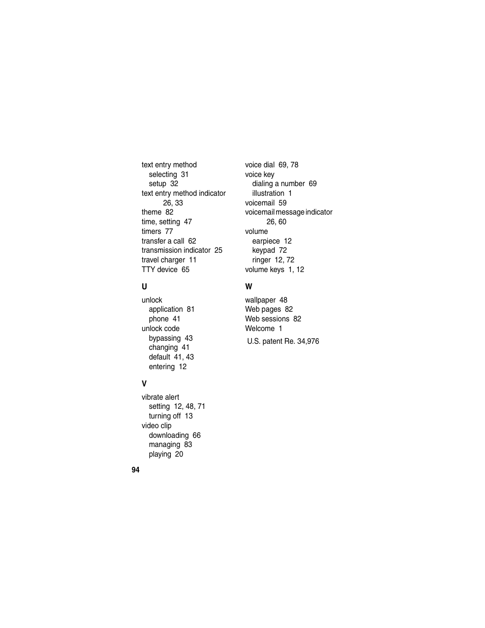 Motorola C650 User Manual | Page 96 / 124