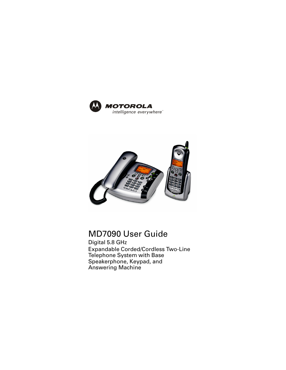 Motorola MD7090 User Manual | 72 pages