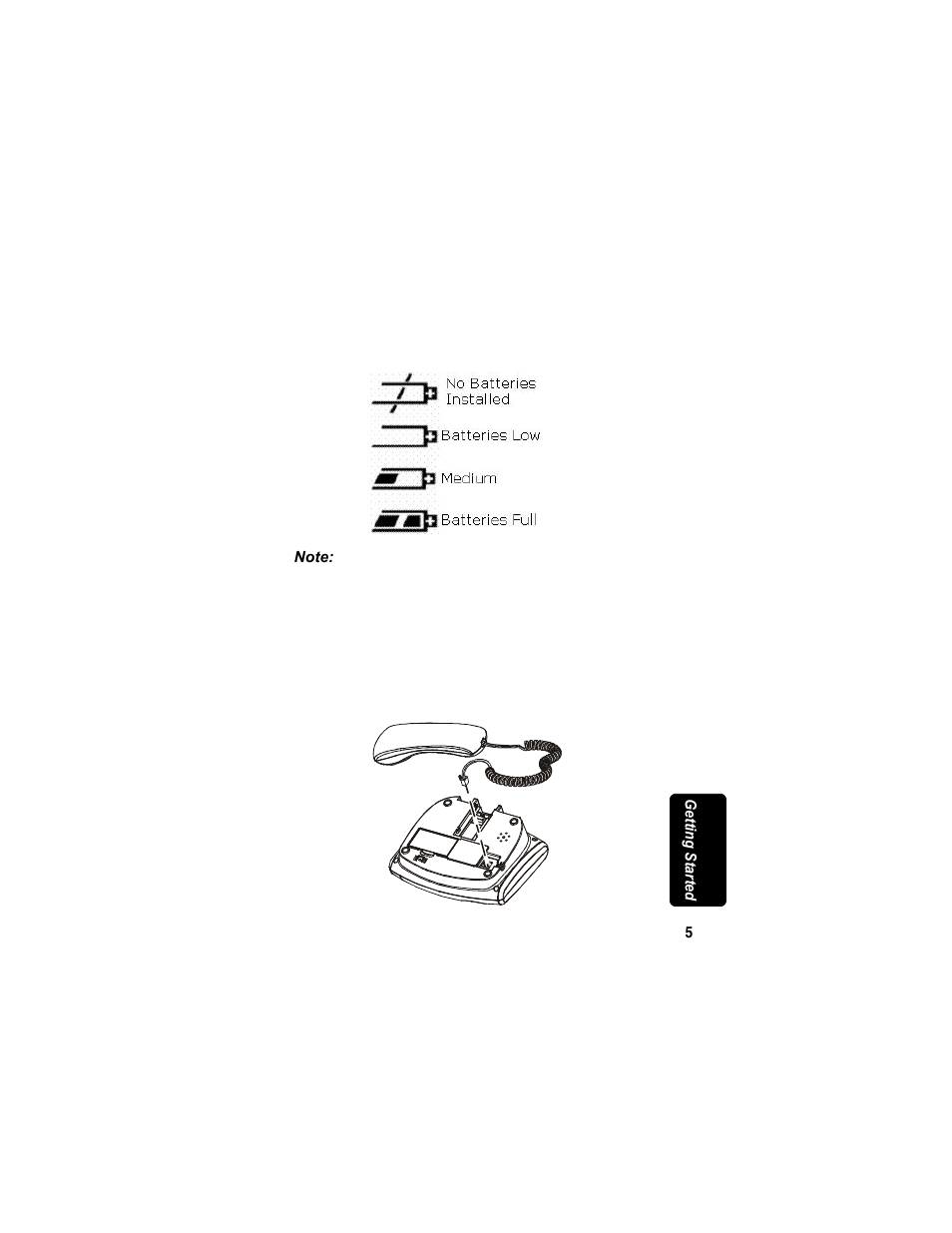 Installing the corded handset | Motorola MD7090 User Manual | Page 25 / 72