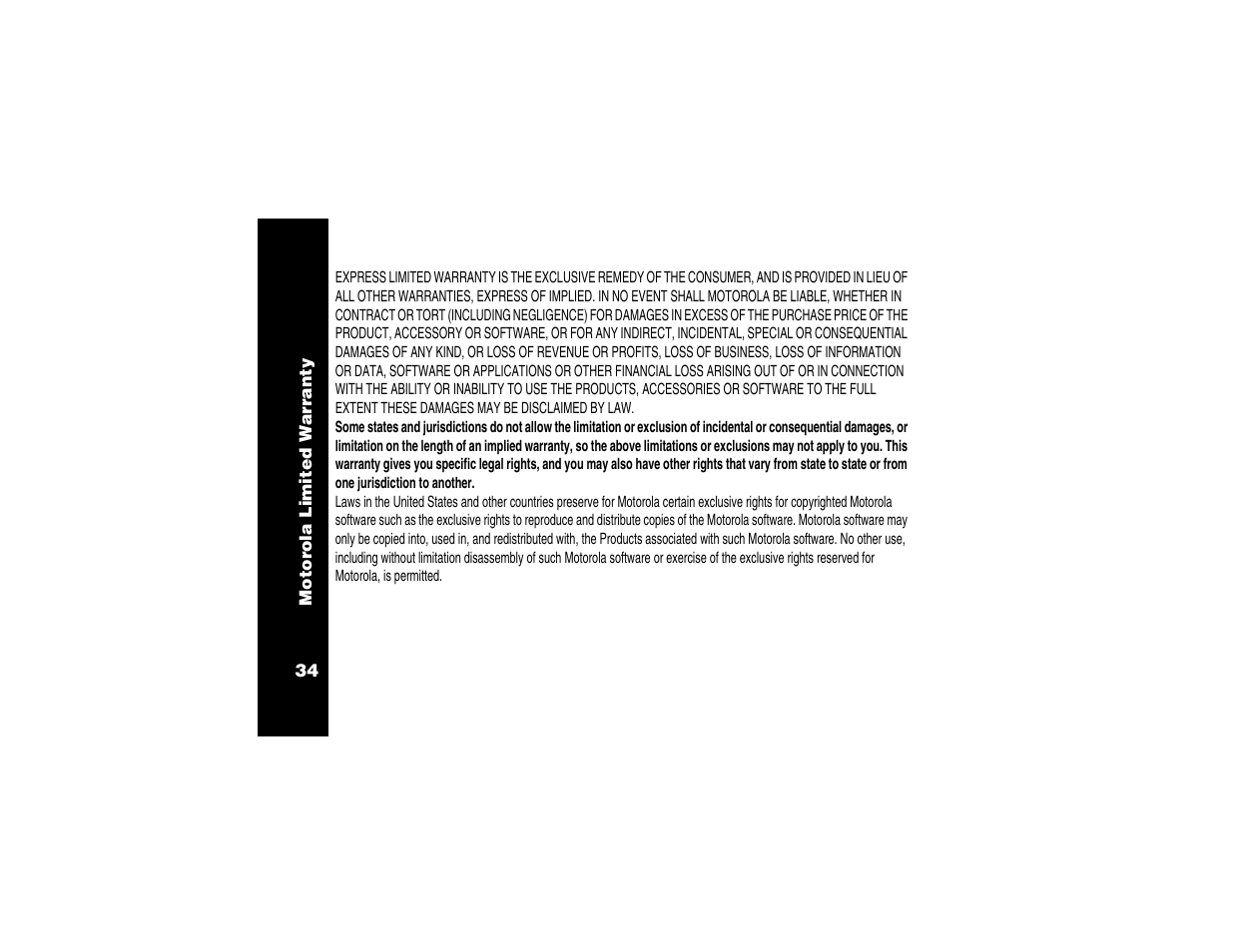 Motorola Cordless Telephone User Manual | Page 35 / 36