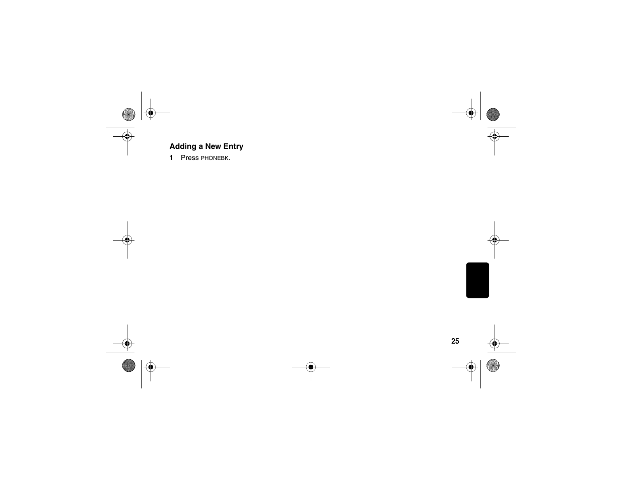 Adding a new entry | Motorola sd4560 User Manual | Page 37 / 69