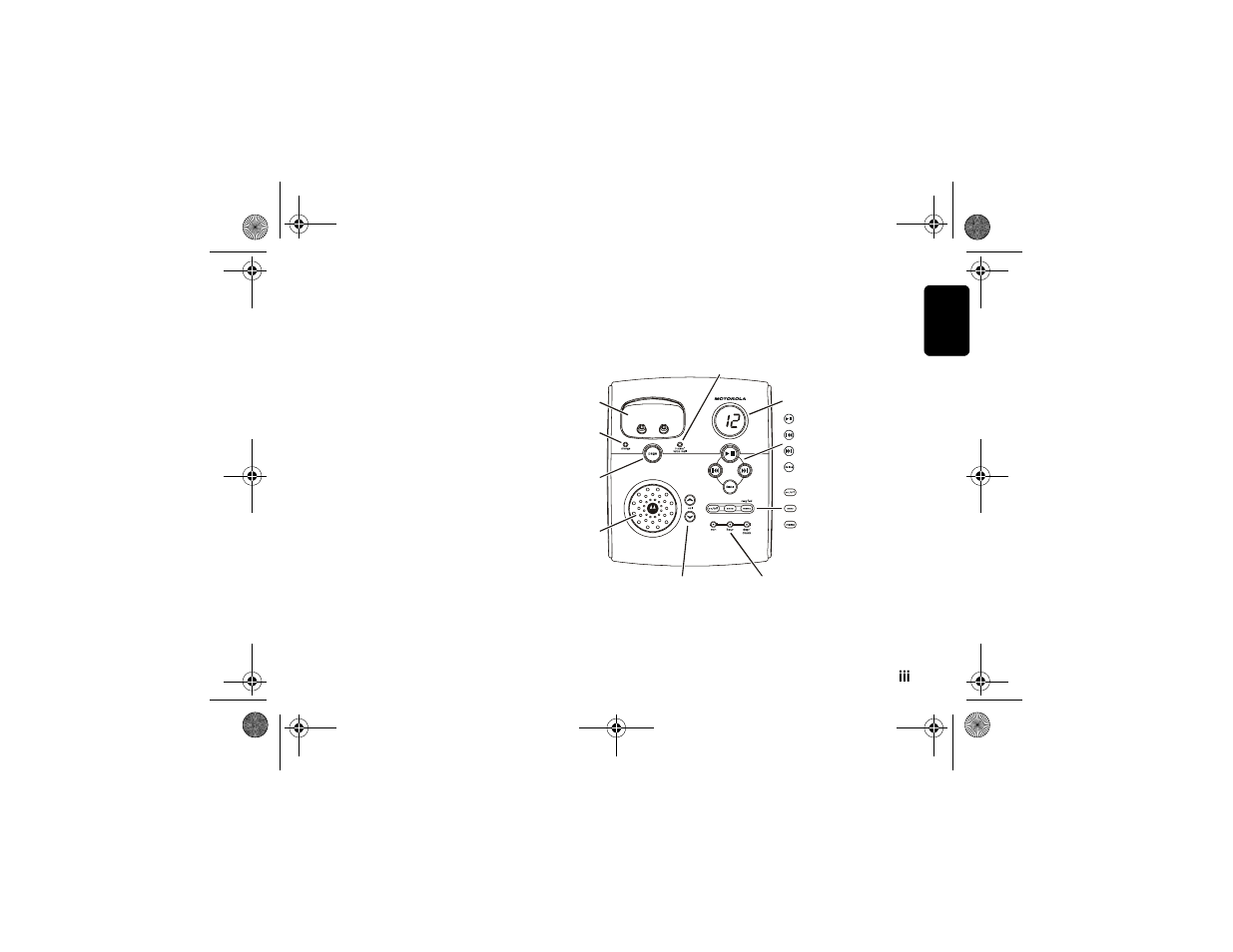 Base unit | Motorola sd4560 User Manual | Page 5 / 69