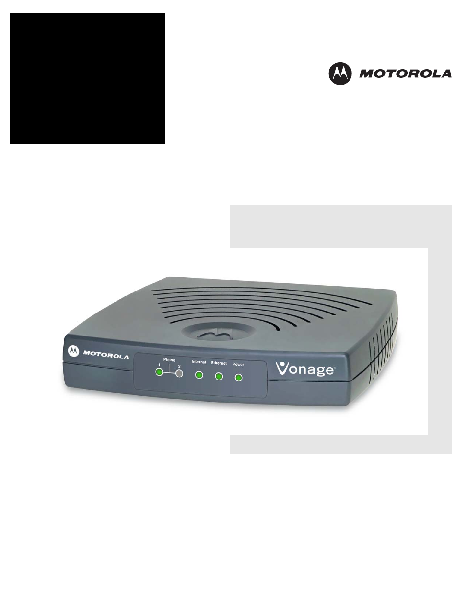 Motorola VT2142 User Manual | 83 pages