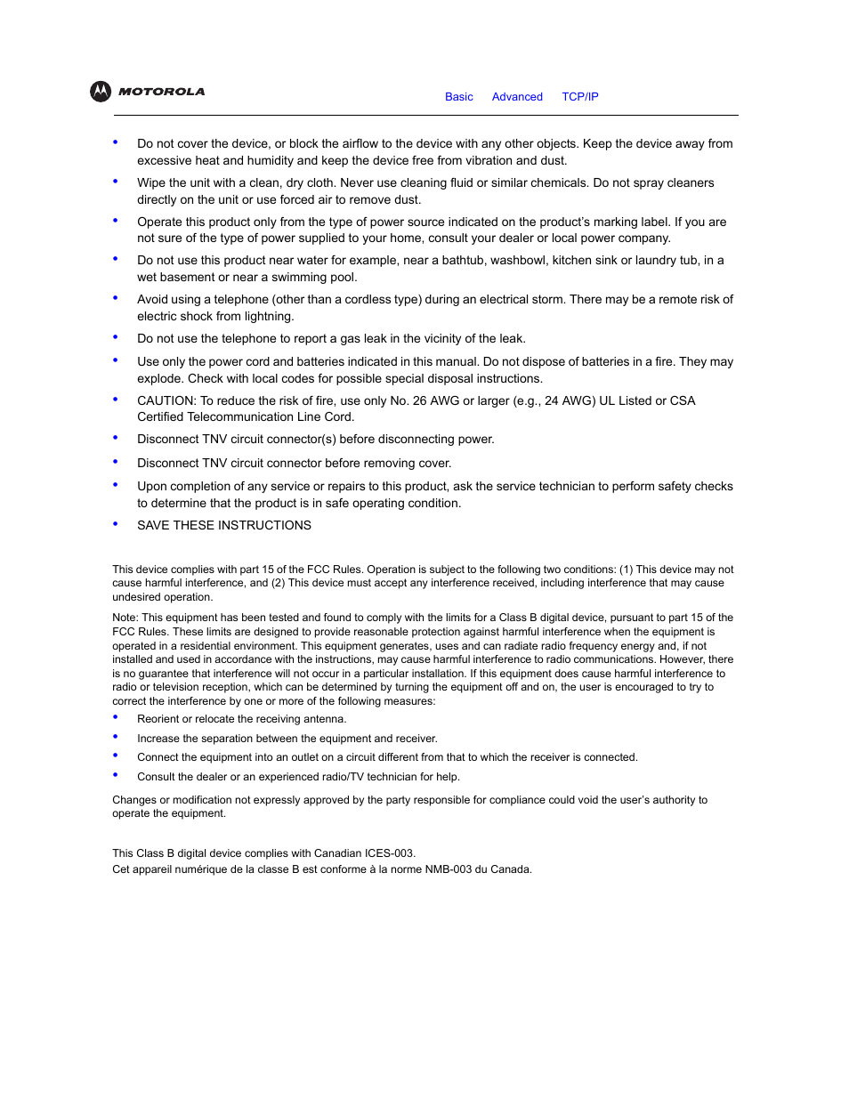 Motorola VT2142 User Manual | Page 7 / 83