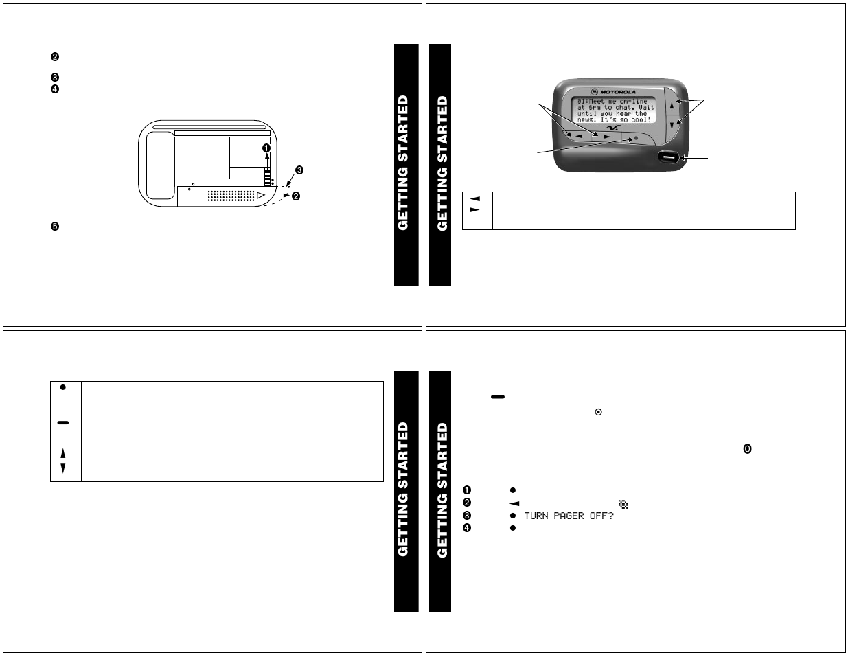 Control buttons | Motorola V700 User Manual | Page 2 / 11