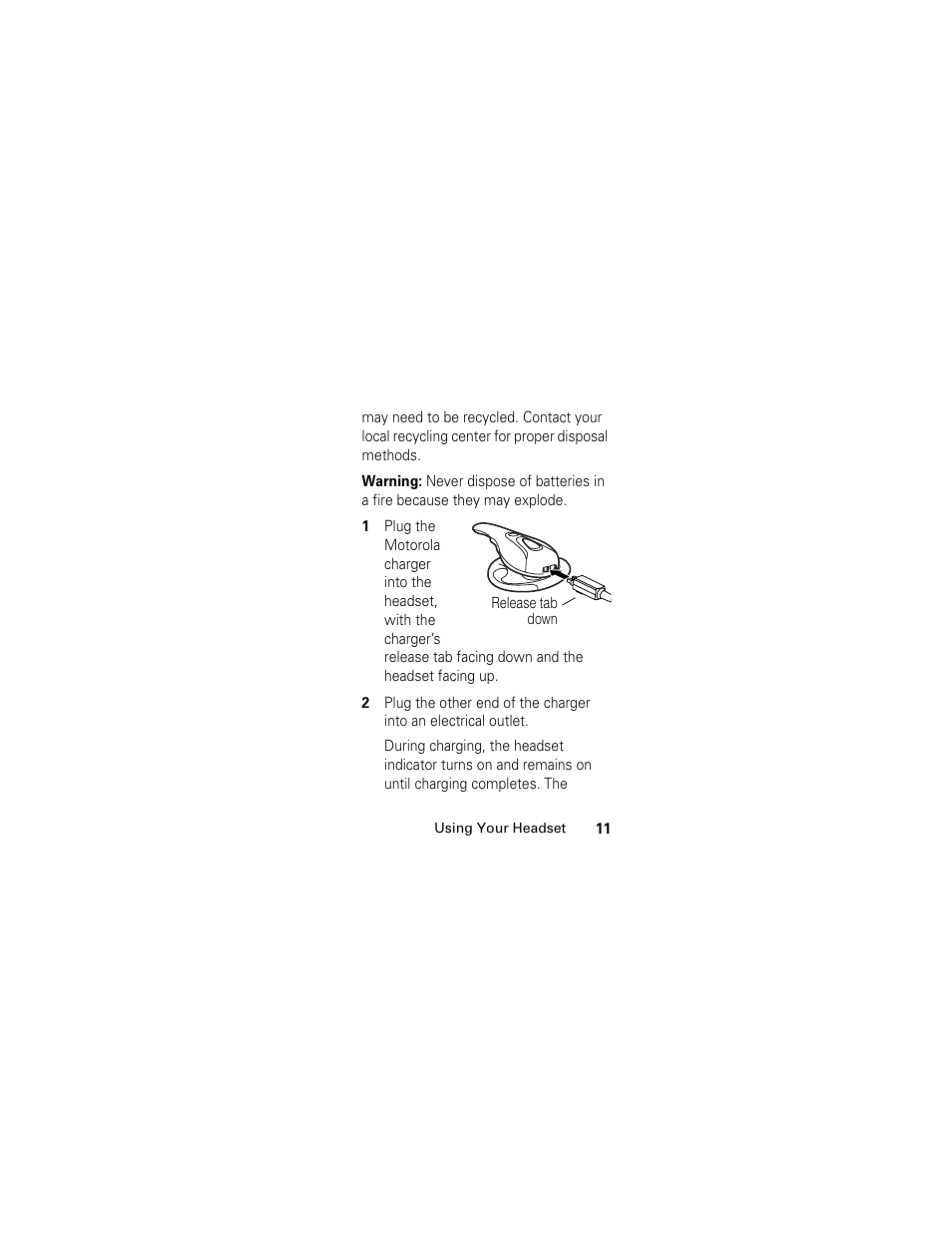 Motorola HS801 User Manual | Page 13 / 80