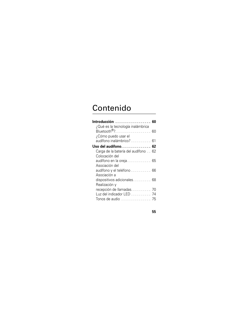 Motorola HS801 User Manual | Page 57 / 80