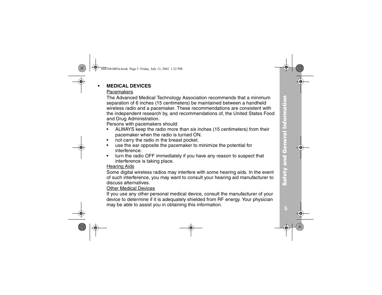 Motorola 2 Way FRS Radio User Manual | Page 11 / 44