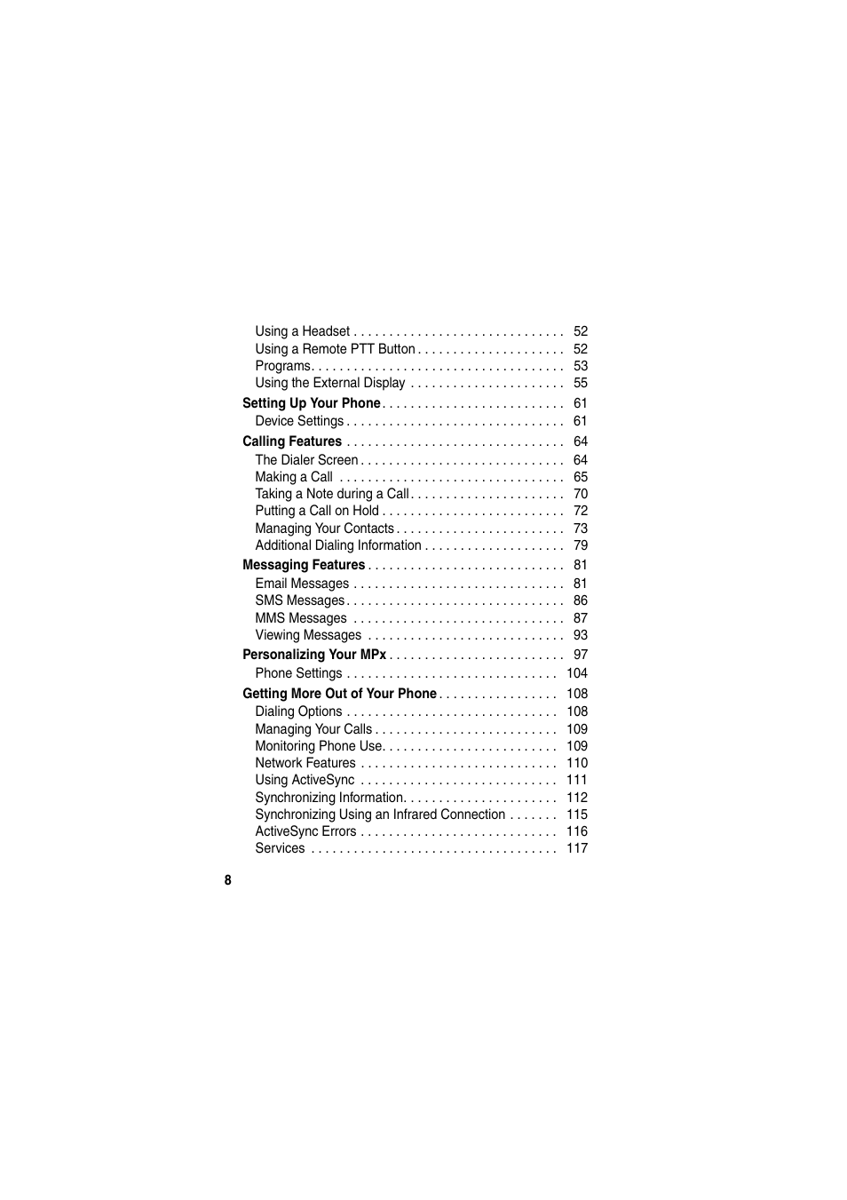 Motorola GKRMPX001 User Manual | Page 11 / 192