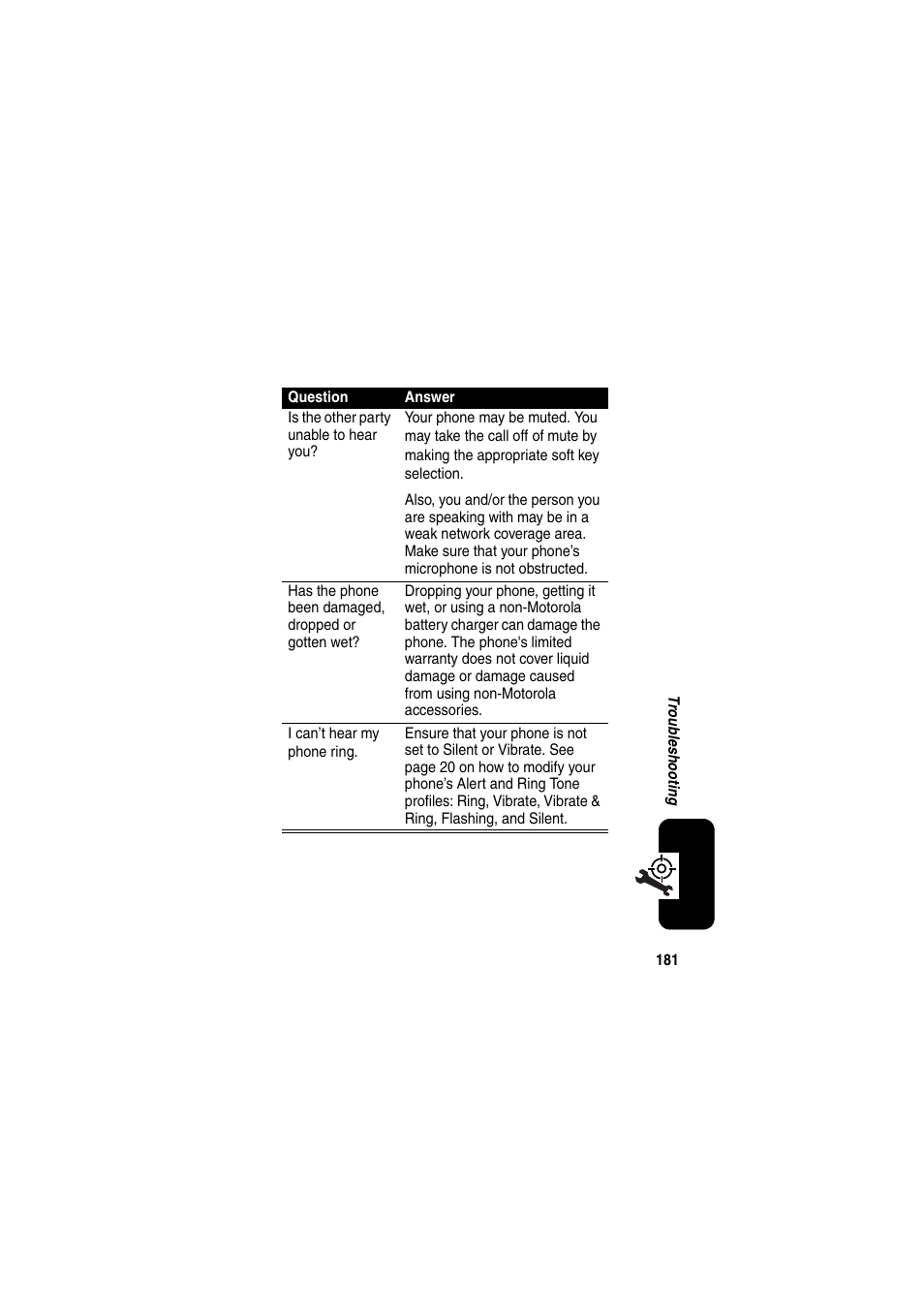 Motorola GKRMPX001 User Manual | Page 184 / 192