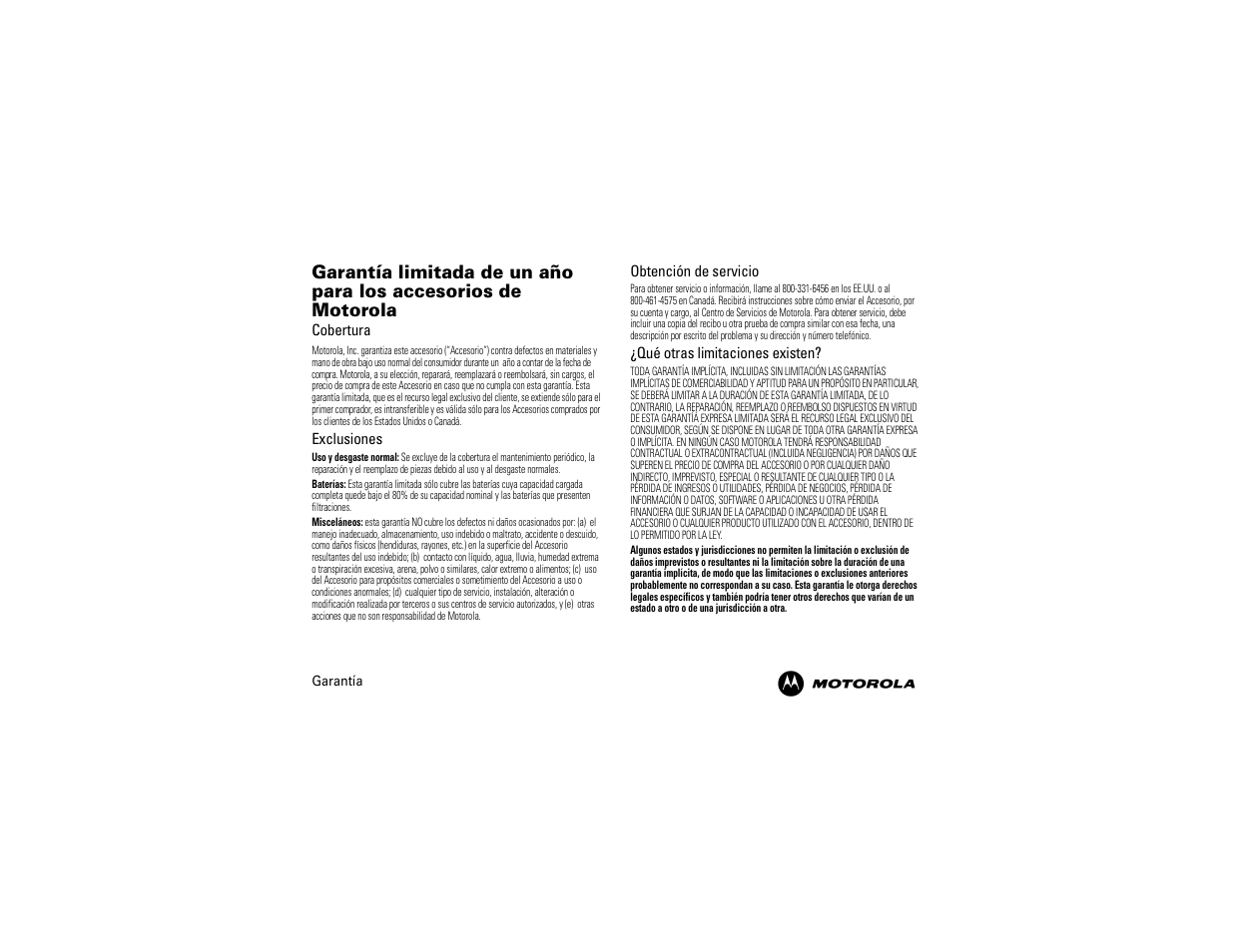 Motorola 68014600001-A User Manual | Page 24 / 40