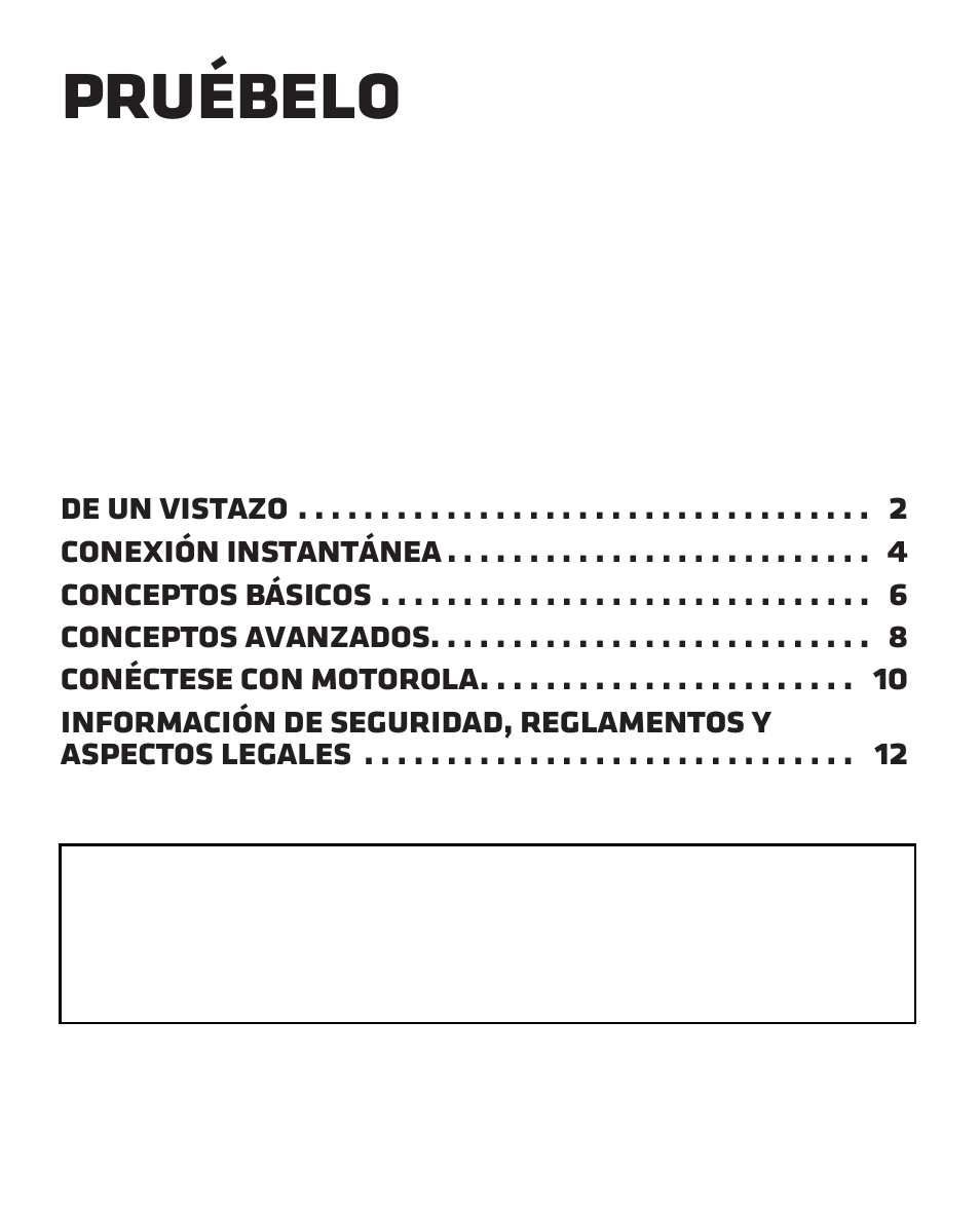 Pruébelo | Motorola HK110 User Manual | Page 35 / 102