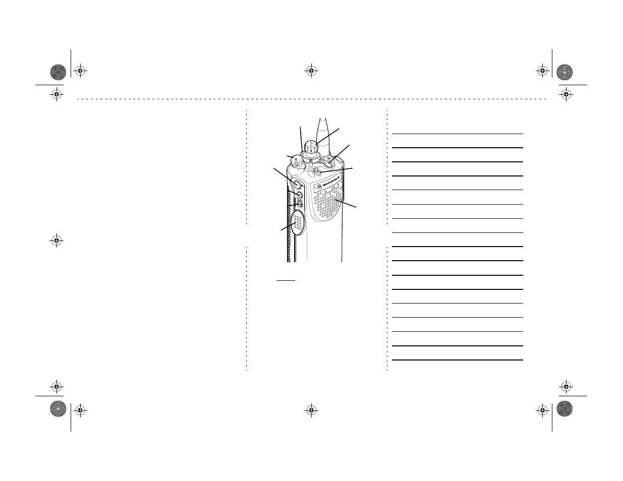 Common and special radio features | Motorola BASIC XTS 3000 User Manual | Page 48 / 52