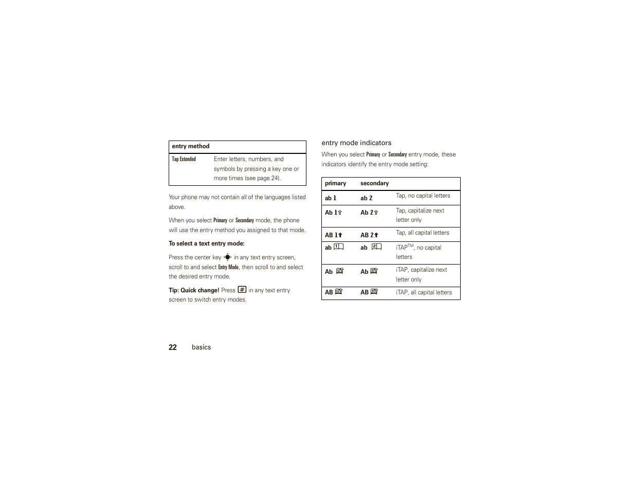 Motorola W377G User Manual | Page 24 / 88