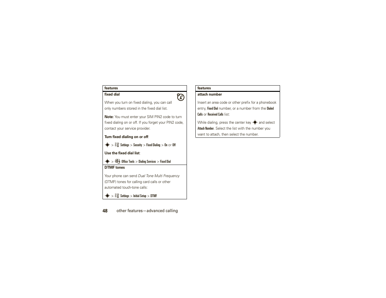 Motorola W377G User Manual | Page 50 / 88