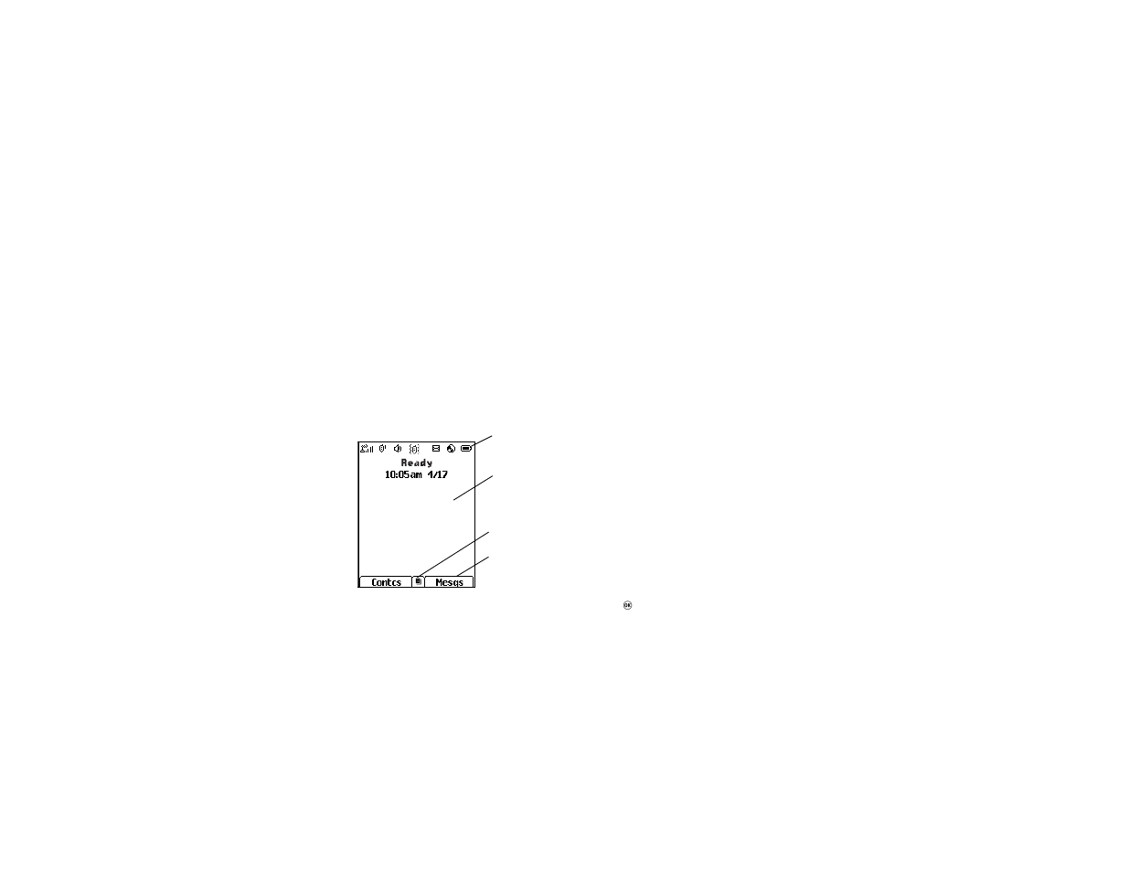 Phone basics, Display, Text area | Display options, Menus and lists | Motorola NNTN5565A User Manual | Page 18 / 156