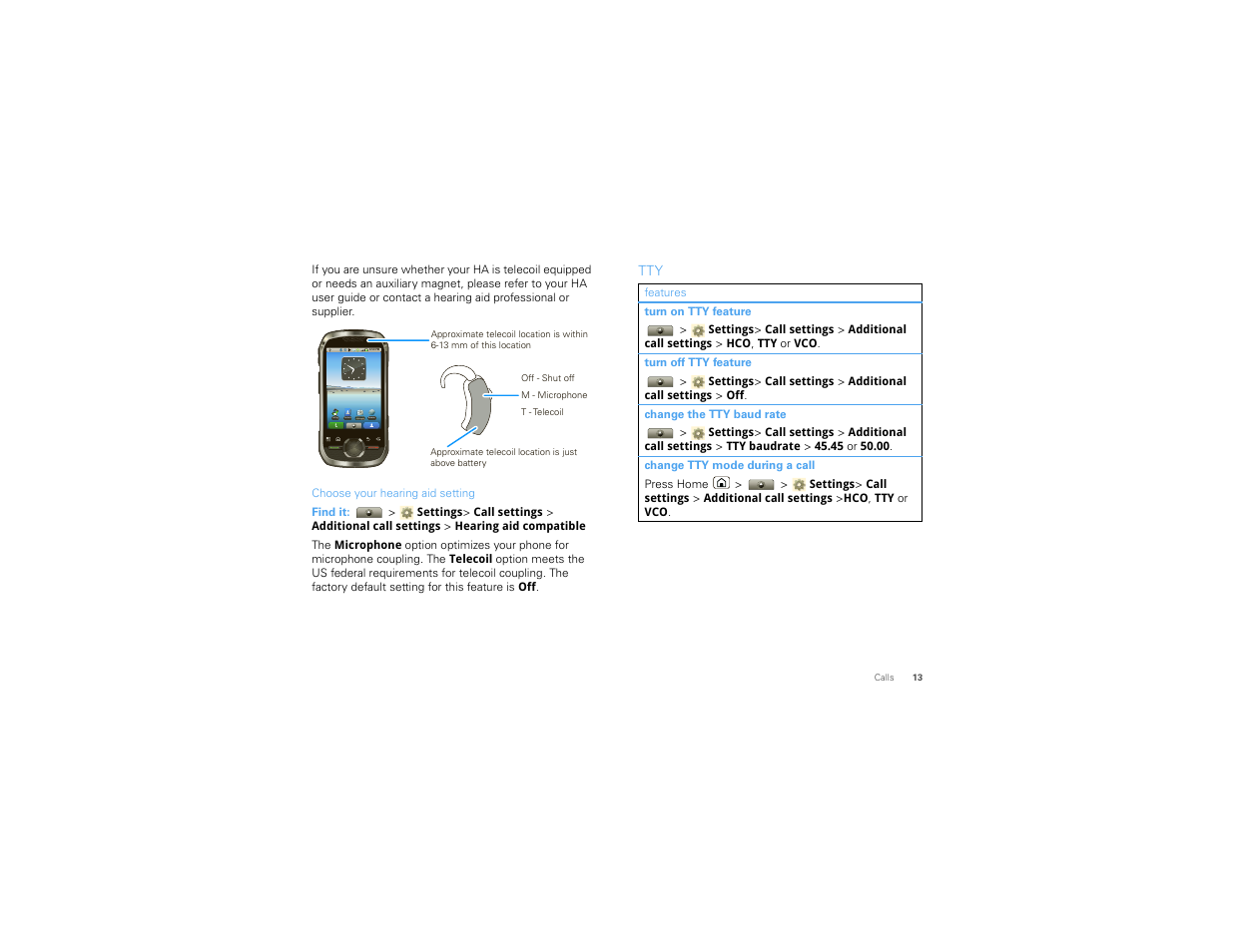 Browser messaging call log contacts | Motorola I1 User Manual | Page 15 / 63