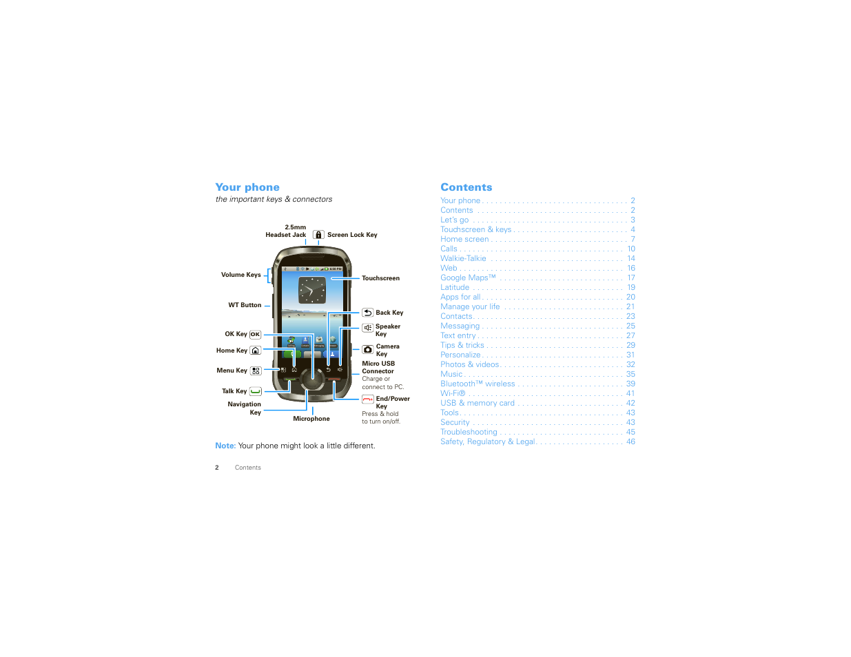 Motorola I1 User Manual | Page 4 / 63