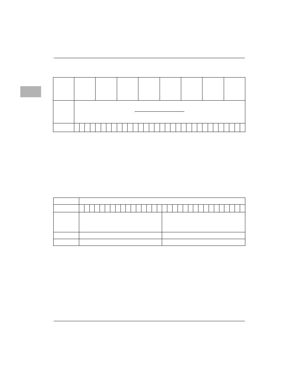 Vendor/device register, Vendor/device register -30, Table 3-10. register summary (continued) | Motorola MVME2300 Series User Manual | Page 192 / 282