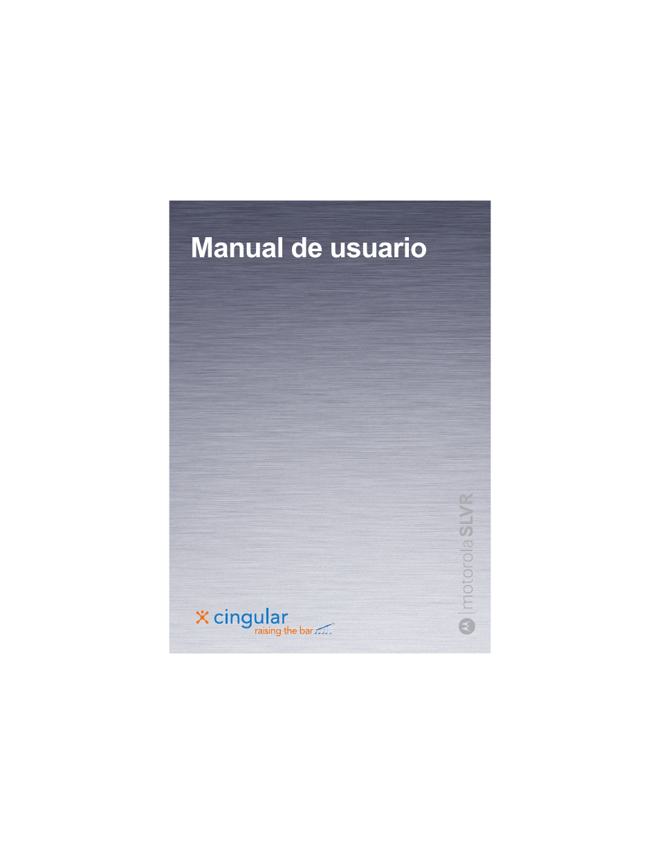 Manual de usuario | Motorola Cingular SLVR User Manual | Page 107 / 218