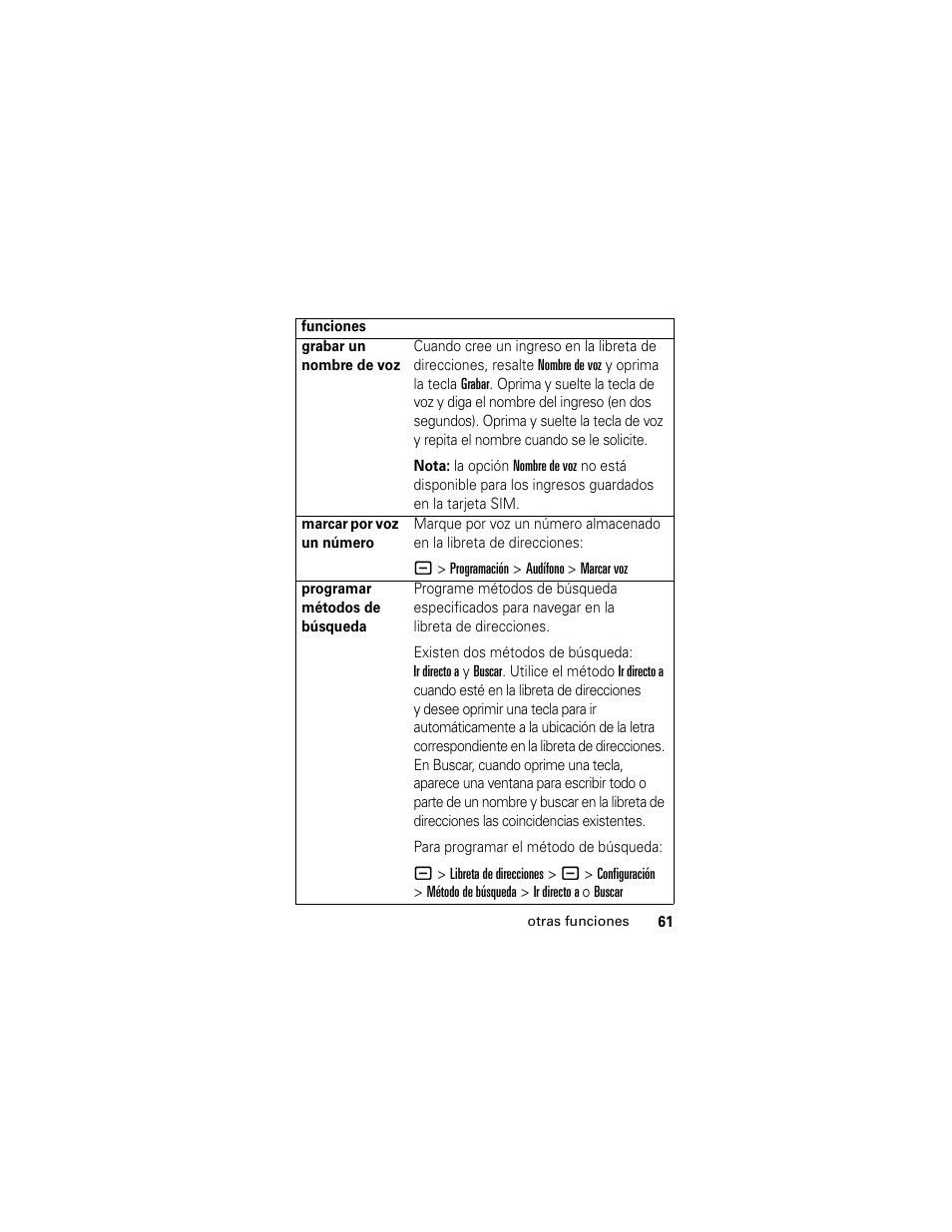 Motorola Cingular SLVR User Manual | Page 169 / 218