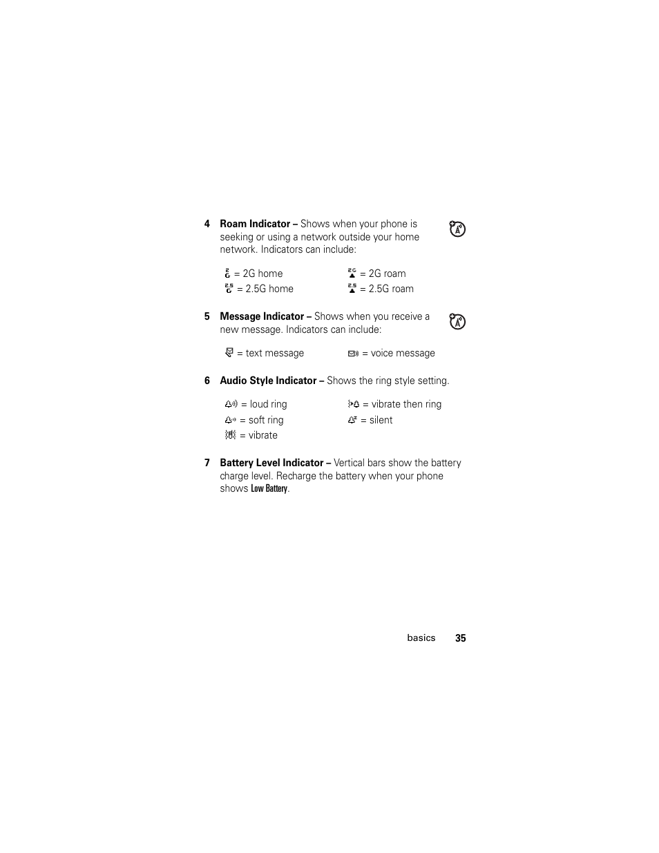 Motorola Cingular SLVR User Manual | Page 37 / 218